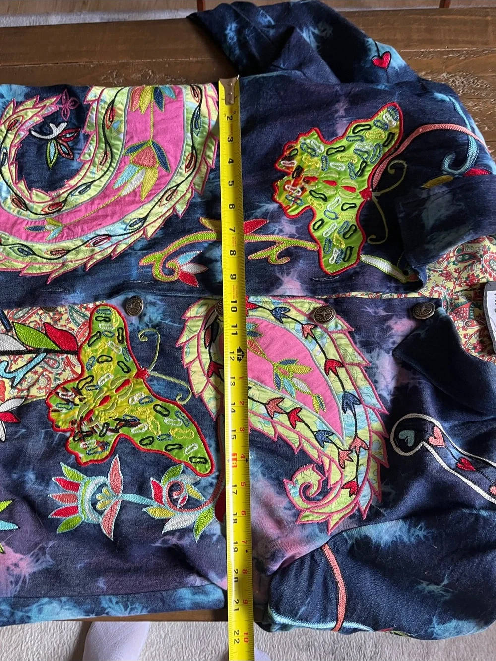 Vibrant Embroidered Jacket - Multicolor by indigo moon